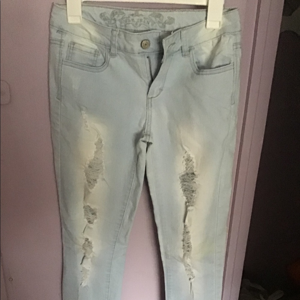 Light Blue Jeans Size 7